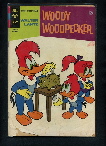 Woody Woodpecker #99 G 1967 Gold Key Comic Book